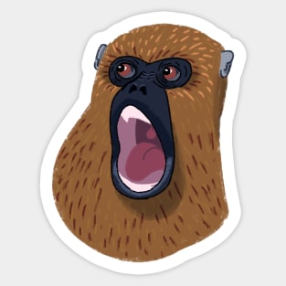 Howler monkey Sticker